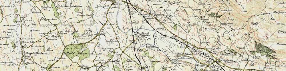 Old map of Great Ormside in 1903-1904