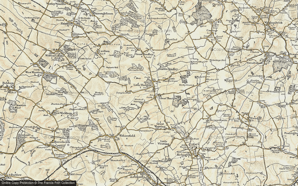 Great Thurlow, 1899-1901