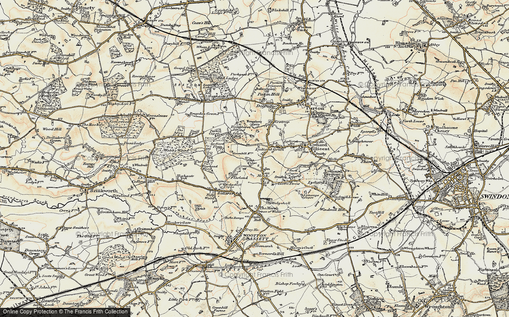 Old Map of Greatfield, 1898-1899 in 1898-1899