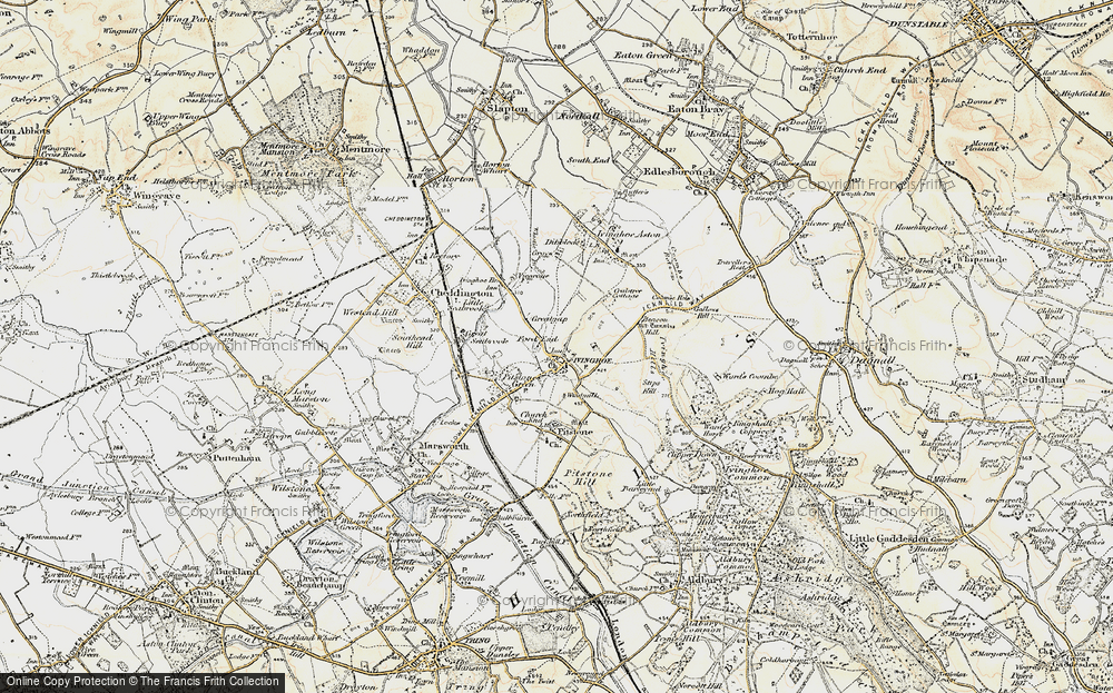 Old Map of Greatgap, 1898-1899 in 1898-1899