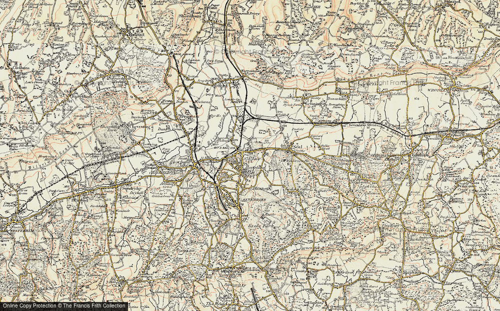 Old Map of Greatness, 1897-1898 in 1897-1898