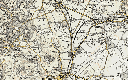 Old map of Accar Las in 1902-1903