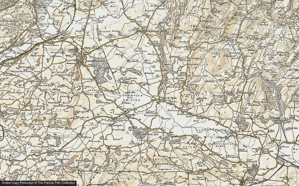 Old Map of Green, 1902-1903 in 1902-1903