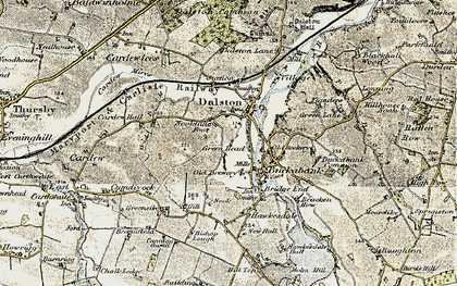 Old map of Green Head in 1901-1904