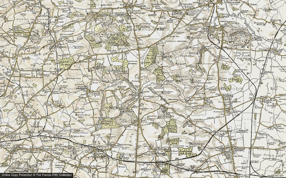 Old Map of Green Hill, 1903-1904 in 1903-1904