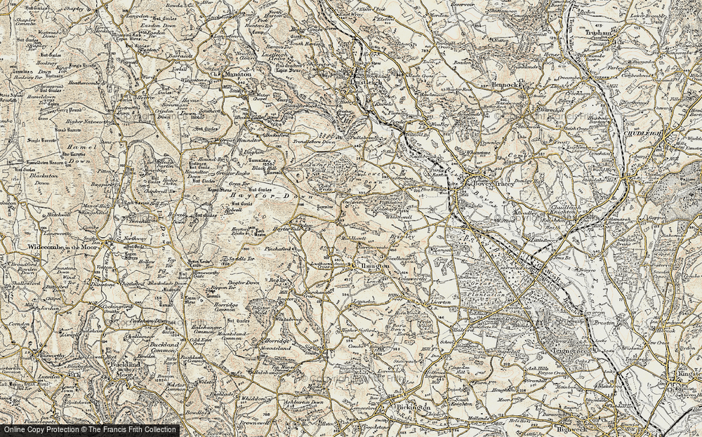 Old Map of Green Lane, 1899-1900 in 1899-1900
