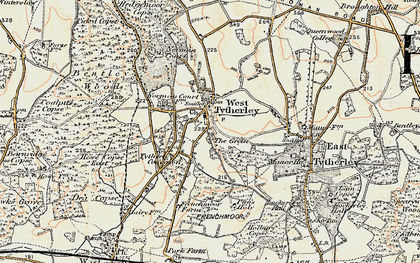Old map of Green, The in 1897-1898