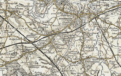 Old map of Greenbank in 1902-1903