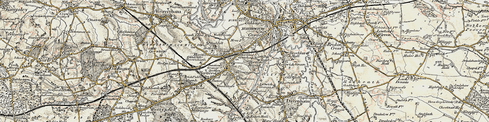 Old map of Greenbank in 1902-1903