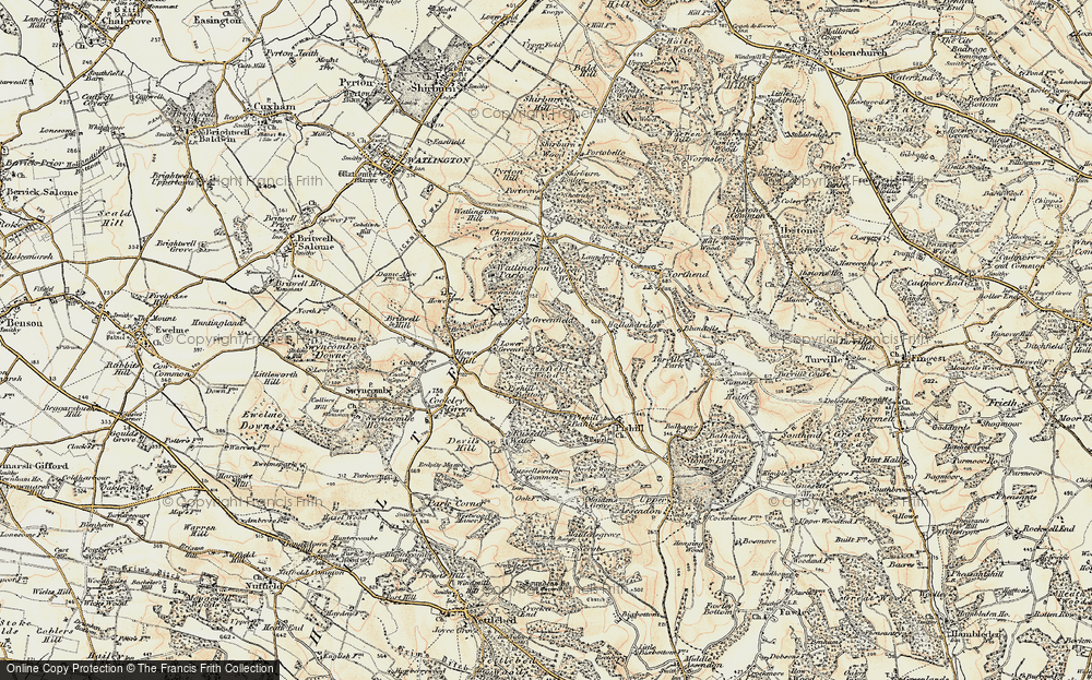 Old Map of Greenfield, 1897-1898 in 1897-1898