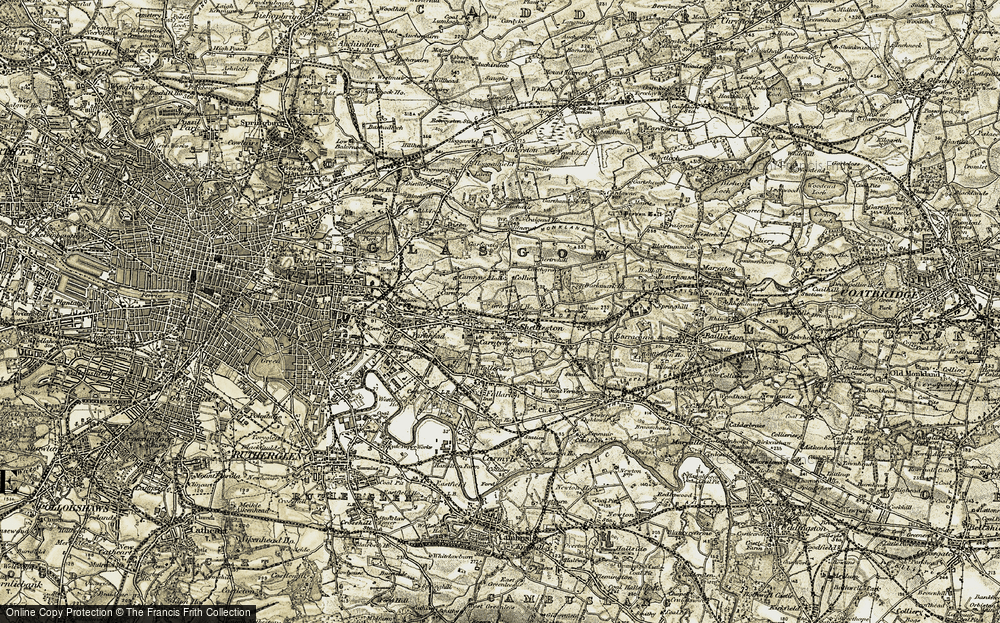 Old Map of Greenfield, 1904-1905 in 1904-1905