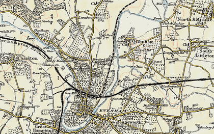 Old map of Abbey Manor in 1899-1901