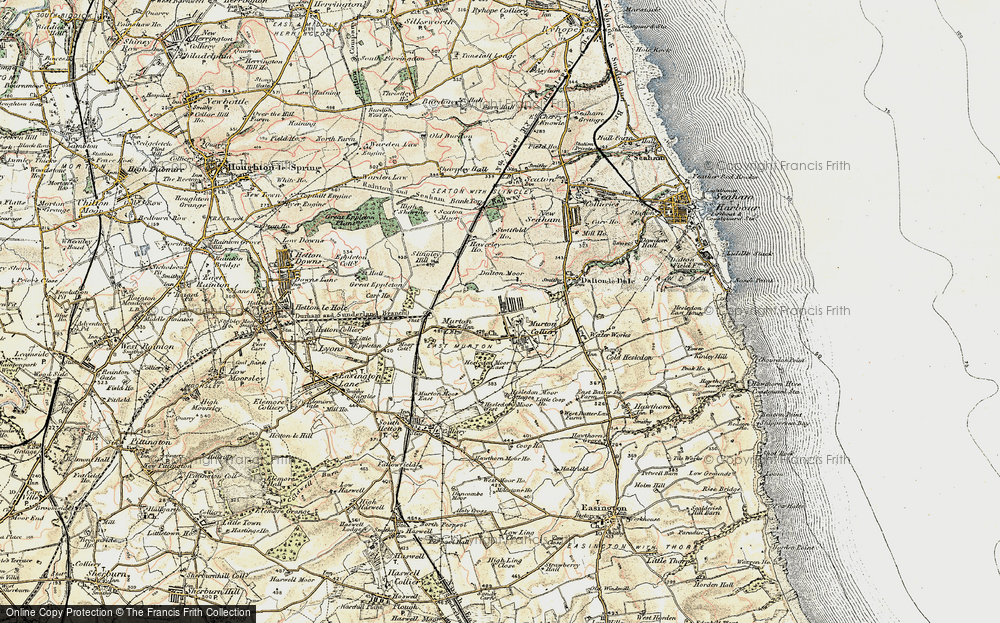 Old Map of Greenhill, 1901-1904 in 1901-1904