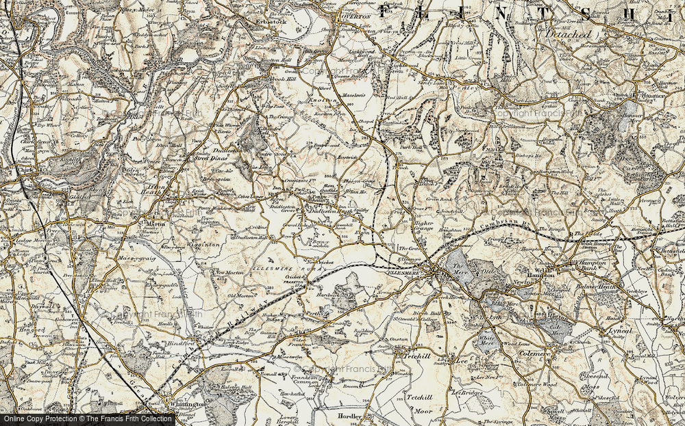 Old Map of Greenhill Bank, 1902 in 1902