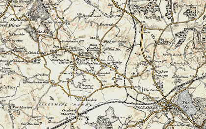 Old map of Greenhill Bank in 1902