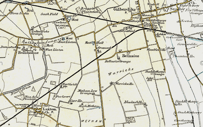 Old map of Greenoak in 1903