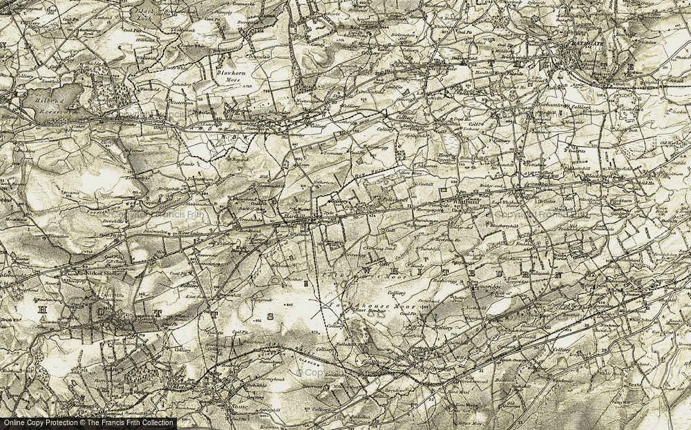 Old Map of Greenrigg, 1904-1905 in 1904-1905