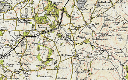 Old map of Greenwell in 1901-1904