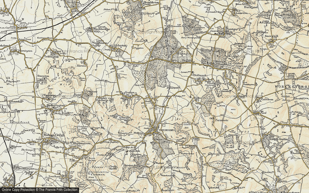 Old Map of Greet, 1899-1900 in 1899-1900