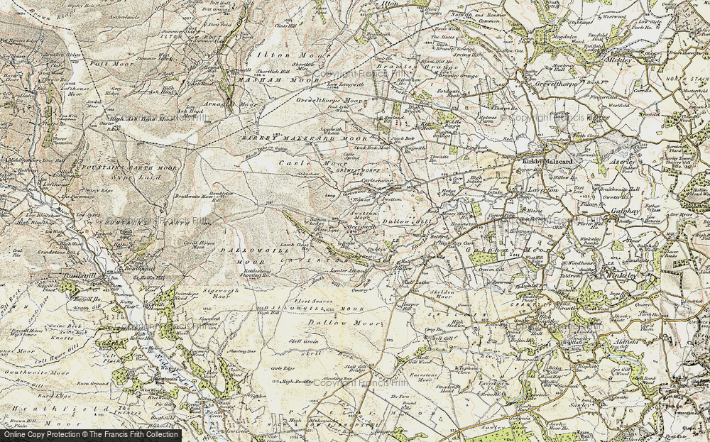 Old Map of Greygarth, 1903-1904 in 1903-1904