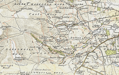 Old map of Greygarth in 1903-1904