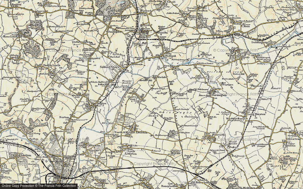 Old Map of Greystones, 1899-1901 in 1899-1901