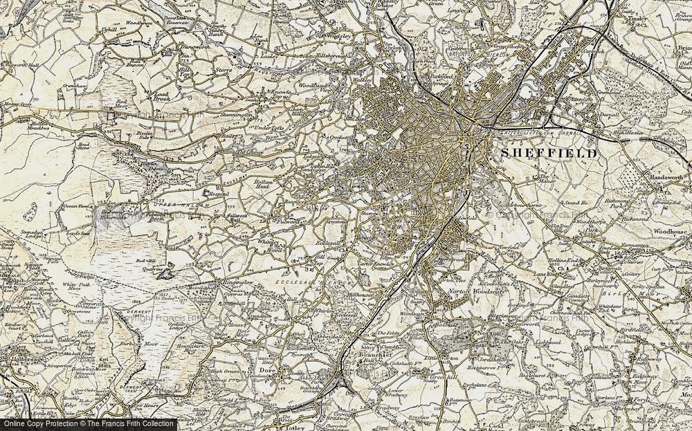 Old Map of Greystones, 1902-1903 in 1902-1903