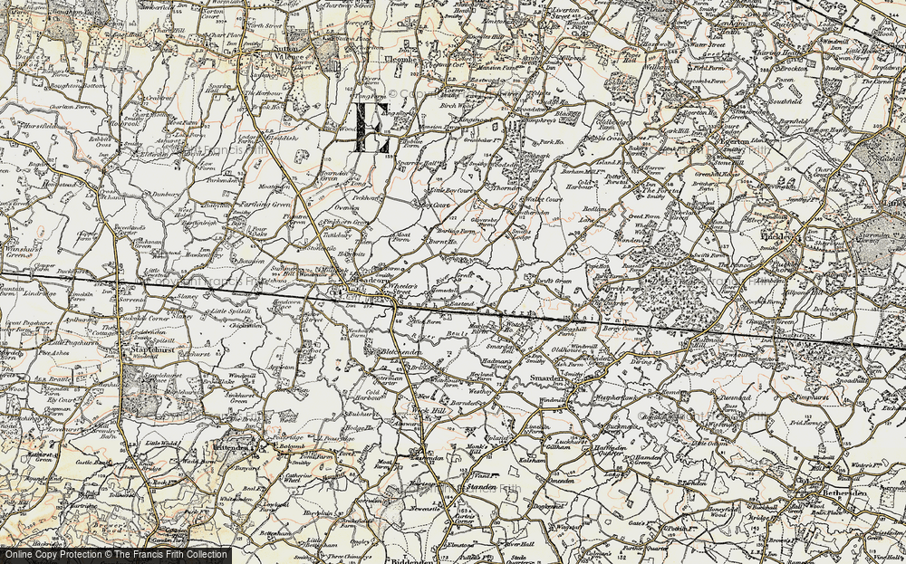 Old Map of Grigg, 1897-1898 in 1897-1898