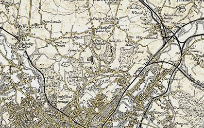 Old map of Grimesthorpe in 1903