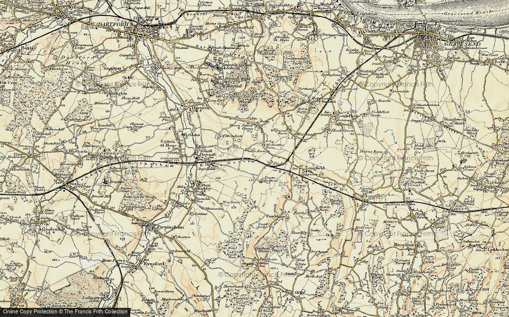 Old Map of Grubb Street, 1897-1898 in 1897-1898