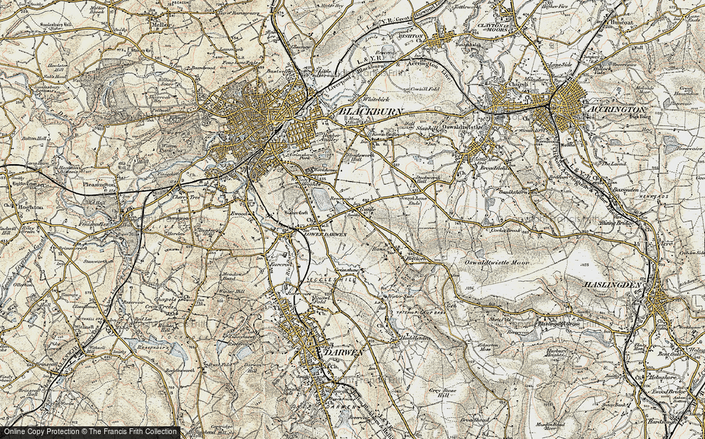 Old Map of Guide, 1903 in 1903