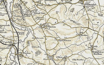 Old map of Guilthwaite in 1903