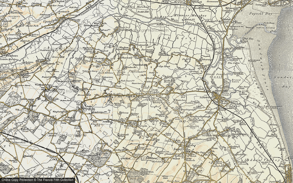 Old Map of Guilton, 1898-1899 in 1898-1899
