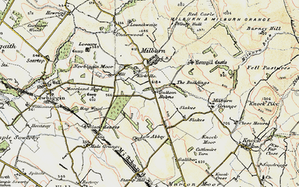 Old map of Gullom Holme in 1901-1904