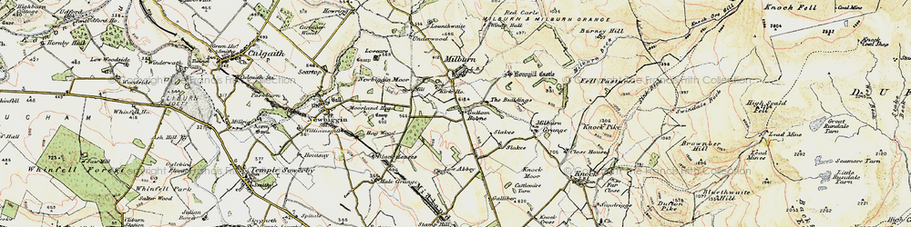 Old map of Gullom Holme in 1901-1904