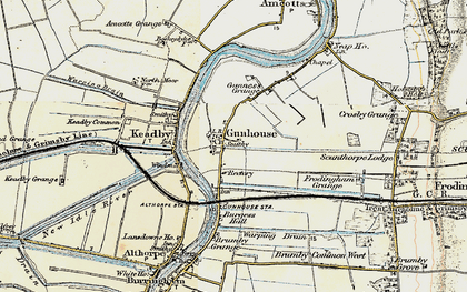 Old map of Brumby Grange in 1903