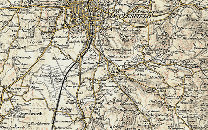 Old map of Gurnett in 1902-1903