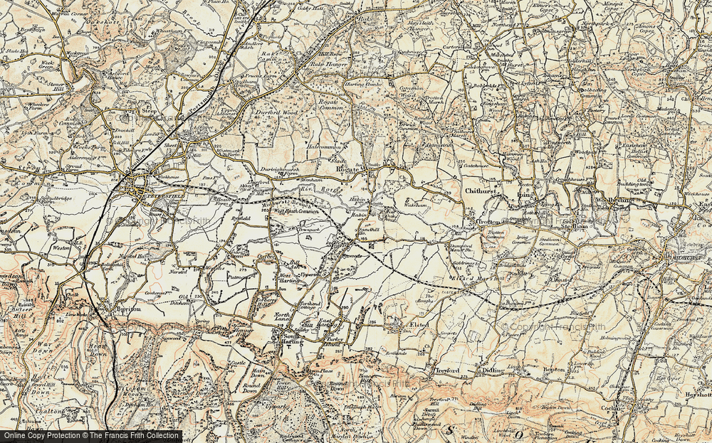 Old Map of Habin, 1897-1900 in 1897-1900