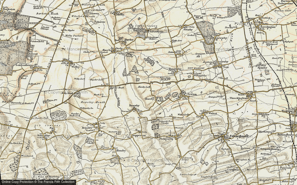Haceby, 1902-1903