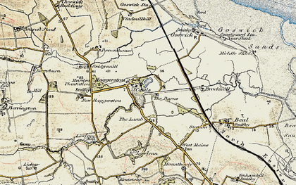 Old map of Haggerston in 1901-1903