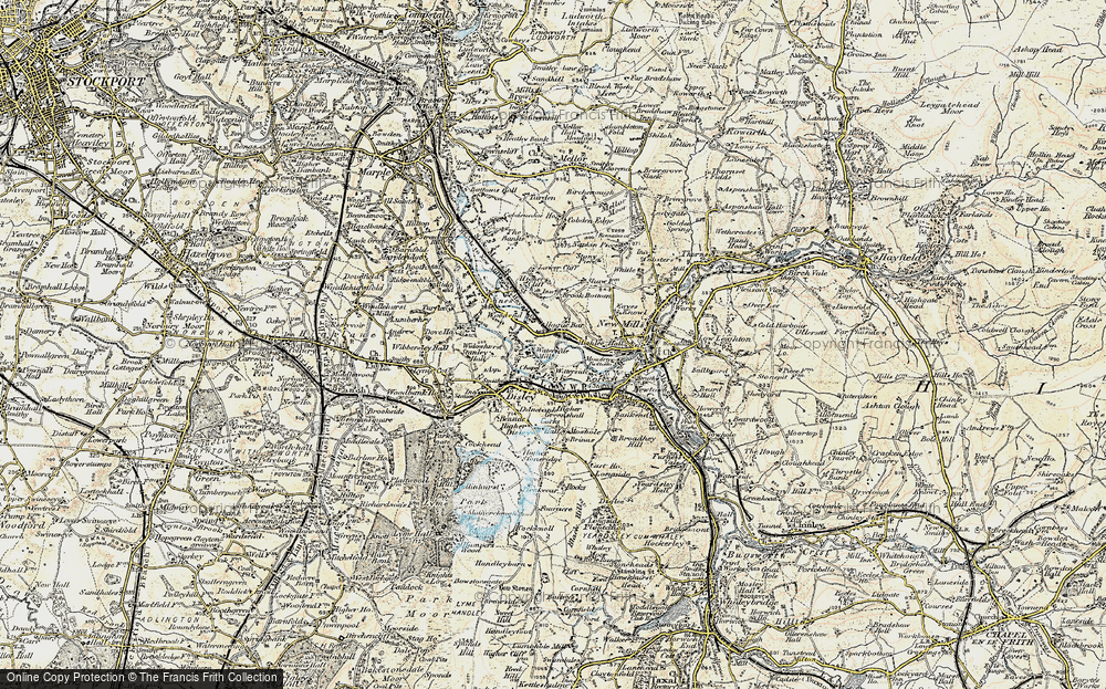 Old Map of Hague Bar, 1902-1903 in 1902-1903