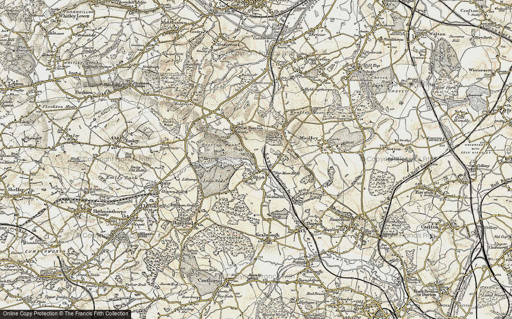 Old Map of Haigh, 1903 in 1903