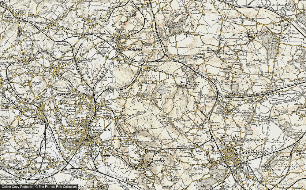Old Map of Haigh Moor, 1903 in 1903
