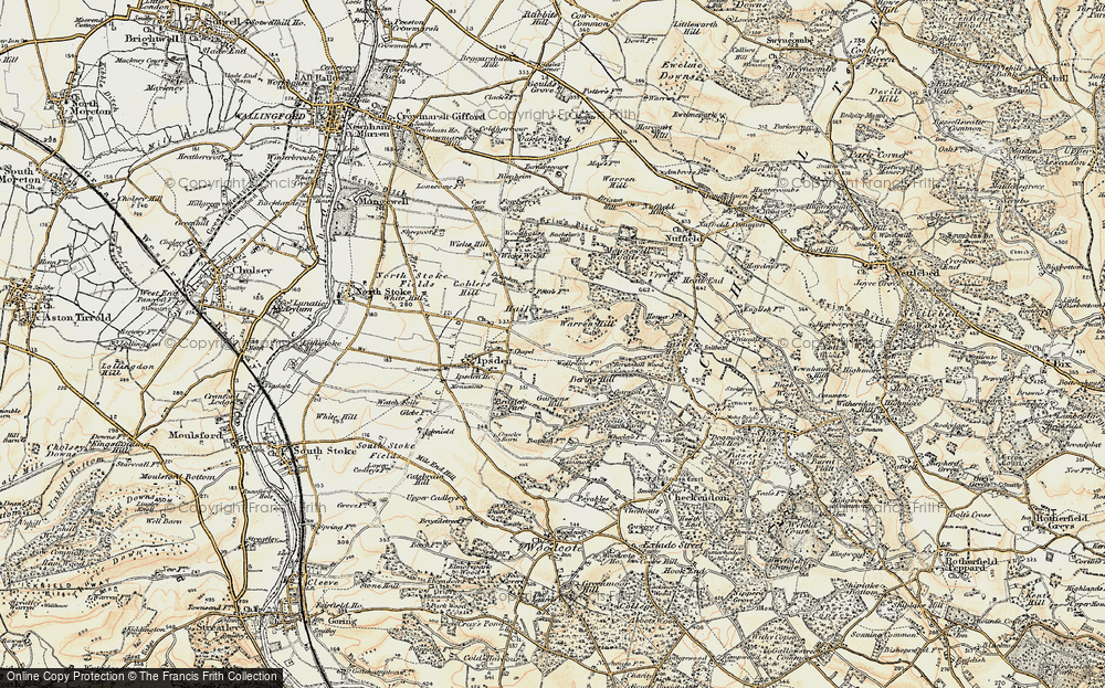 Old Map of Hailey, 1897-1900 in 1897-1900
