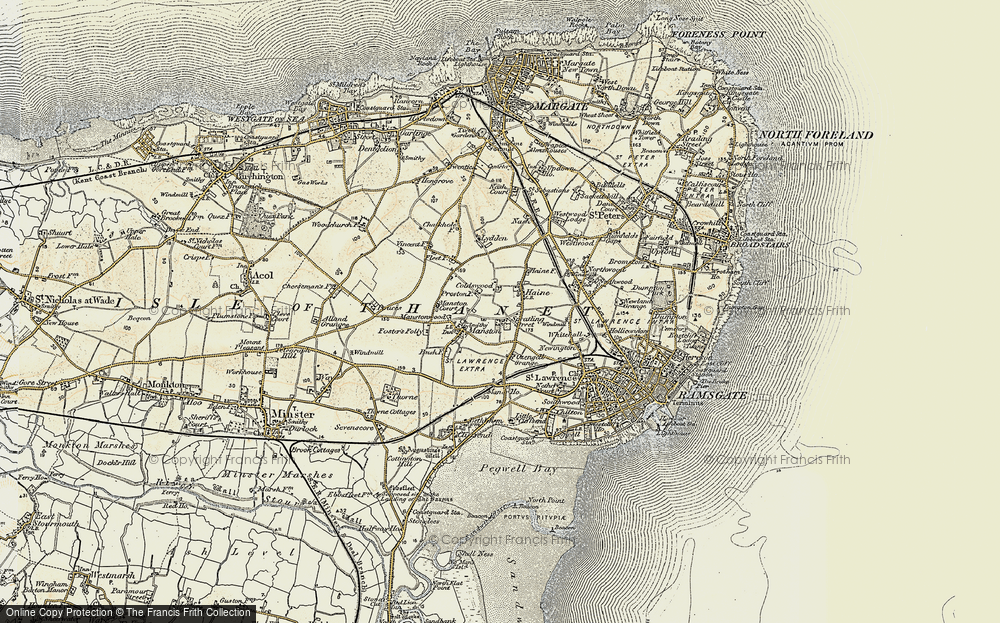 Old Map of Haine, 1898-1899 in 1898-1899
