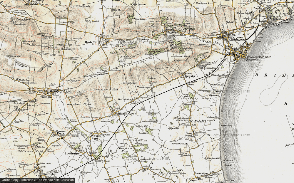 Old Map of Haisthorpe, 1903-1904 in 1903-1904
