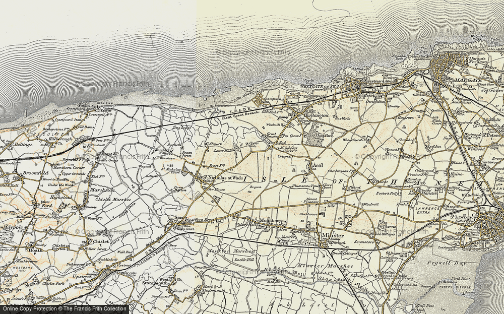 Old Map of Hale, 1898-1899 in 1898-1899