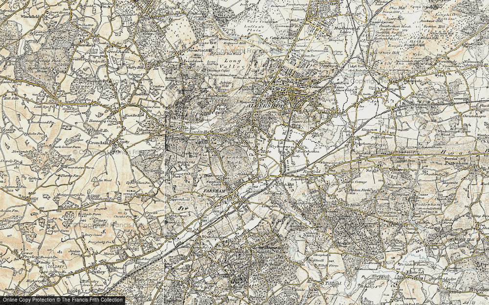 Old Map of Hale, 1898-1909 in 1898-1909