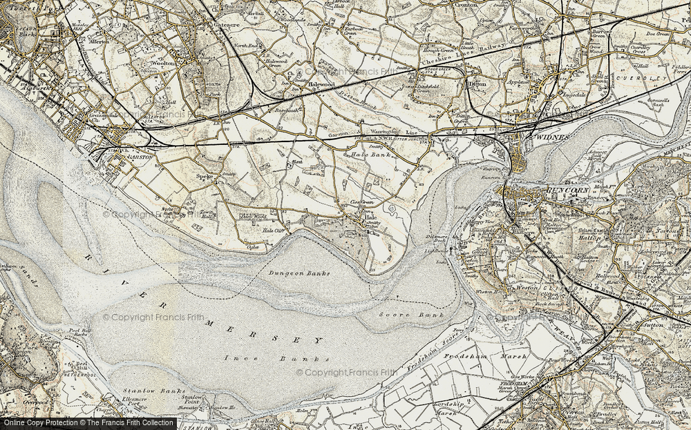 Old Map of Hale, 1902-1903 in 1902-1903