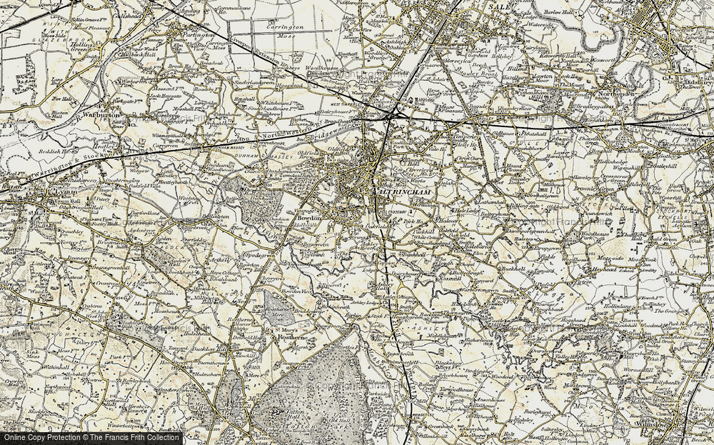 Old Map of Hale, 1903 in 1903